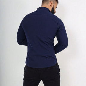 Camisa Social Manga Longa Masculina Urban Loja Viego camisa manga longa camisa social Camisa Social Manga Longa Masculina Urban camisa social masculina