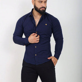 Camisa Social Manga Longa Masculina Urban XG Loja Viego camisa manga longa camisa social Camisa Social Manga Longa Masculina Urban camisa social masculina