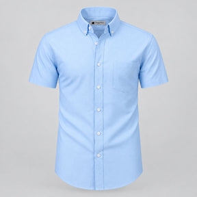 Camisa Social Masculina Azul Modelo Kali XG Loja Viego