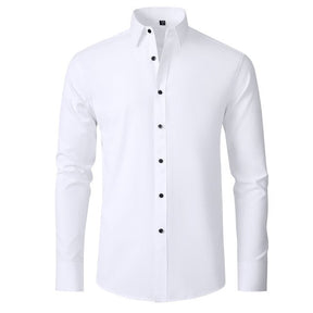 Camisa Social Manga Longa Masculina Anti Amassado Branco Loja Viego camisa manga longa camisa social Camisa Social Anti Amassado Camisa Social Manga Longa Masculina Anti Amassado camisa social masculina Camisa Social Masculina Anti Amassado