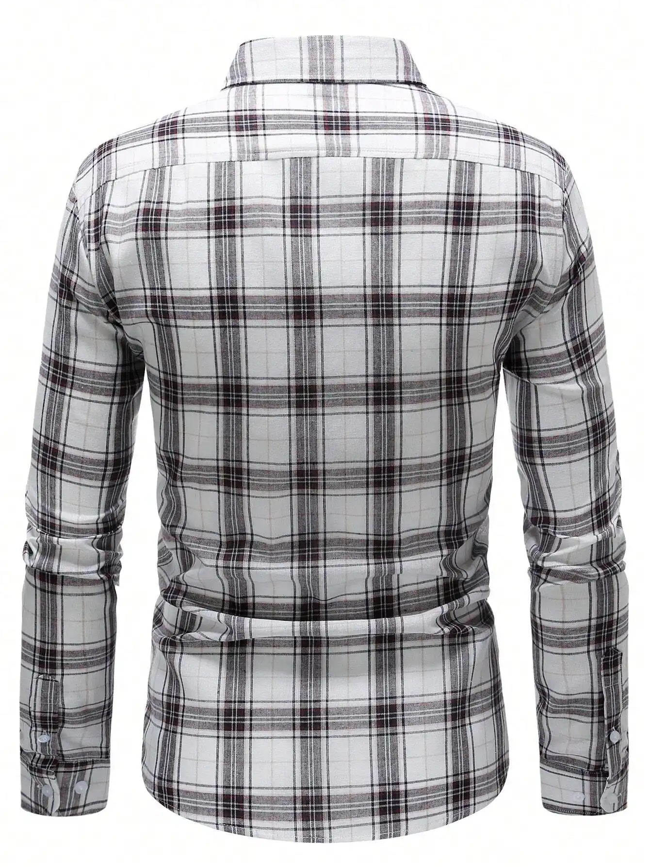 Camisa Xadrez Masculina Manga Longa White Loja Viego camisa xadrez camisa xadrez elegante camisa xadrez lenhador camisa xadrez manga longa camisa xadrez masculina Camisa Xadrez Masculina Manga Longa White camisa xadrez moda masculina camisa xadrez social