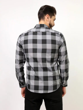 Camisa Xadrez Masculina Manga Longa Cinza Loja Viego camisa manga longa xadrez camisa xadrez camisa xadrez elegante camisa xadrez lenhador camisa xadrez manga longa camisa xadrez masculina Camisa Xadrez Masculina Manga Longa Cinza camisa xadrez moda masculina camisa xadrez social