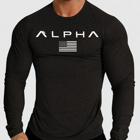 Camiseta Masculina para Academia Esportiva Alpha Preto Loja Viego camisa academia camisa esportiva camiseta academia camiseta academia masculina camiseta de academia Camiseta Masculina para Academia Esportiva Alpha camiseta para academia