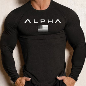 Camiseta Masculina para Academia Esportiva Alpha Loja Viego camisa academia camisa esportiva camiseta academia camiseta academia masculina camiseta de academia Camiseta Masculina para Academia Esportiva Alpha camiseta para academia