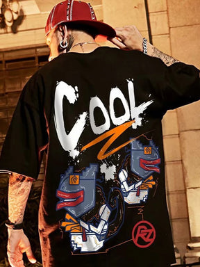 Camiseta Oversized Masculina - Cool Streetwear Loja Viego camisa oversized preta camiseta casual oversized camiseta oversized Camiseta Oversized Masculina - Cool Streetwear oversized