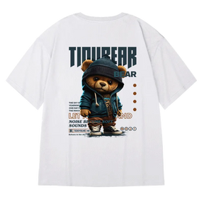 Camiseta Oversized Masculina Bear Loja Viego camiseta casual oversized camiseta oversized camiseta oversized masculina Camiseta Oversized Masculina Bear oversized