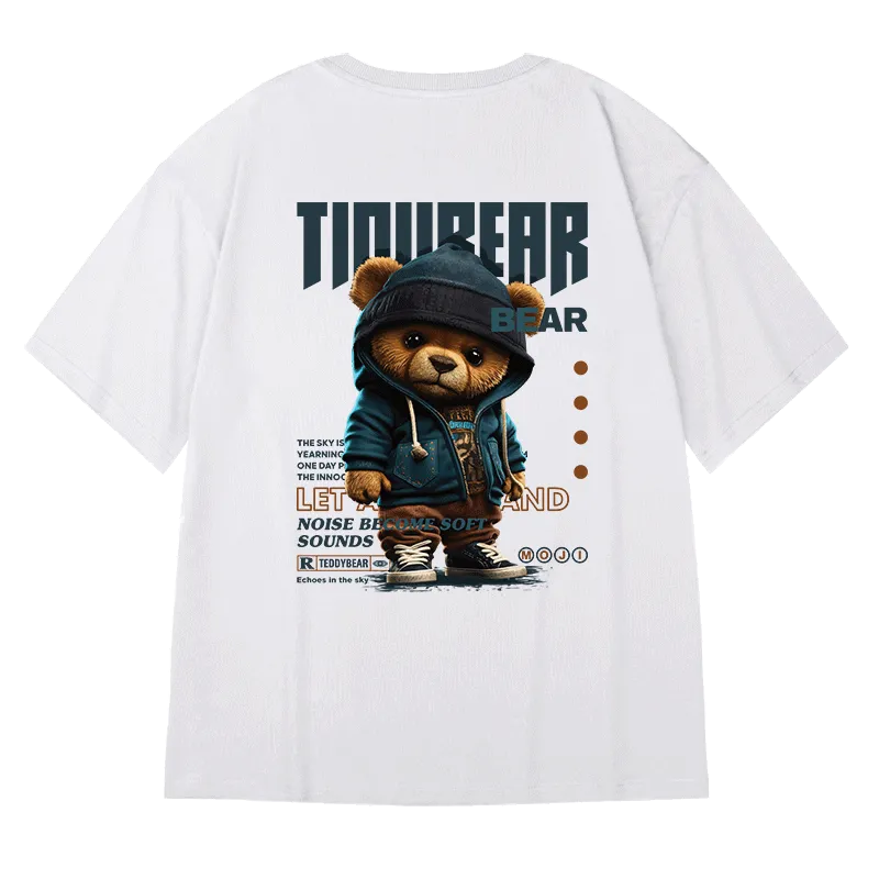 Camiseta Oversized Masculina Bear Loja Viego camiseta casual oversized camiseta oversized camiseta oversized masculina Camiseta Oversized Masculina Bear oversized