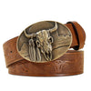 Cinto Country Masculino Cowboy Bull Skull Viego