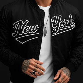 Jaqueta Masculina Baseball Brooklyn Preto Loja Viego jaqueta baseball masculina Jaqueta bomber NY jaqueta college masculina jaqueta com gola canelada Jaqueta de beisebol masculina jaqueta estilo americano Jaqueta estilo colegial Jaqueta Masculina Baseball Brooklyn Preto jaqueta masculina casual jaqueta universitária masculina jaqueta varsity masculina jaqueta varsity ny jaqueta varsity urbana moda streetwear masculina
