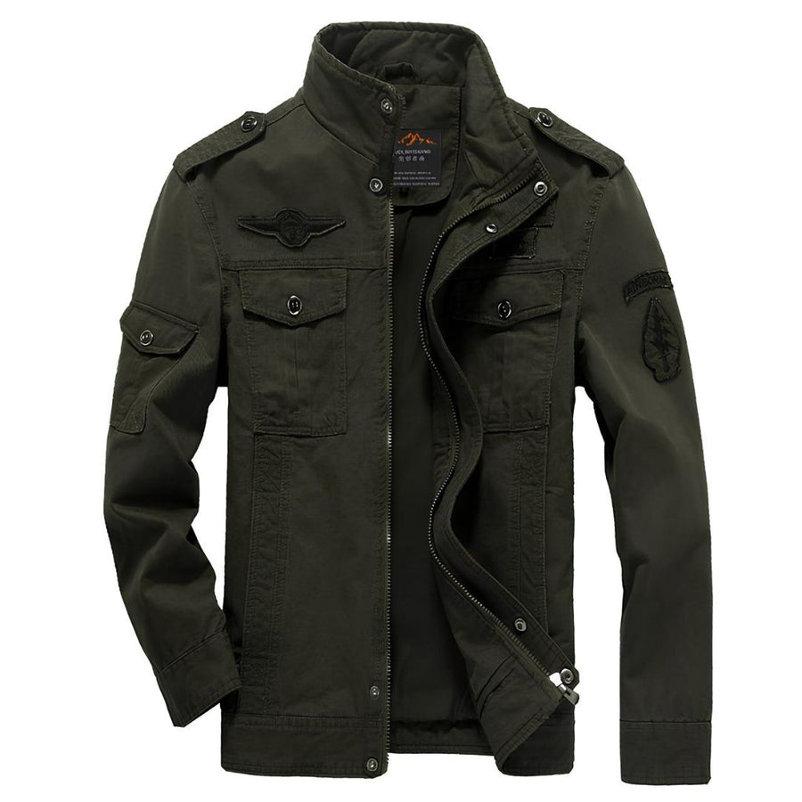 Jaqueta Masculina Militar Aviator Viego – Estilo Tático com Pegada Urbana