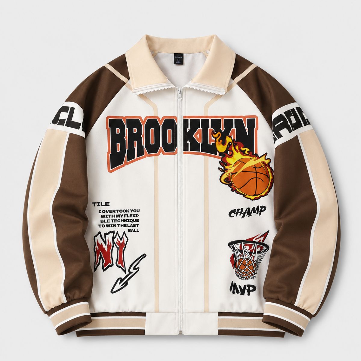 Jaqueta Masculina Preta Brooklyn NY Champ EGG Loja Viego
