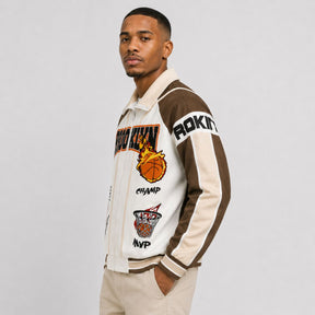 Jaqueta Masculina Preta Brooklyn NY Champ Loja Viego