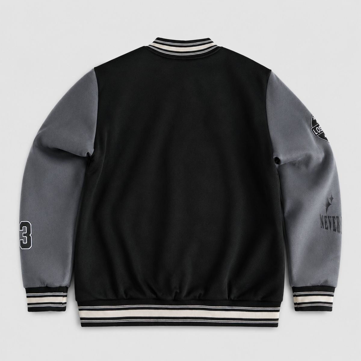 Jaqueta Masculina Preta Varsity Baseball NY Viego Loja Viego