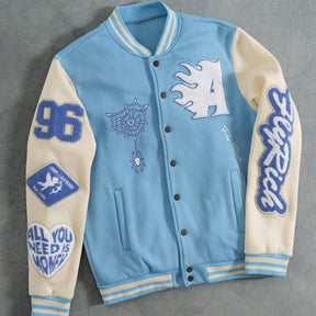 Jaqueta Masculina Varsity Baseball Streetrush Loja Viego