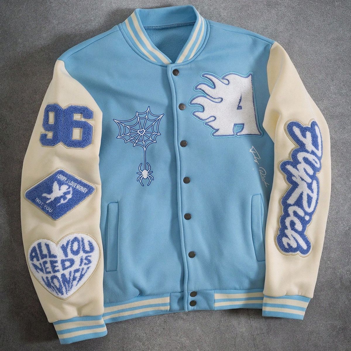 Jaqueta Masculina Varsity Baseball Streetrush Loja Viego