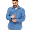 Jaqueta Jeans Masculino Manga Comprida Clean