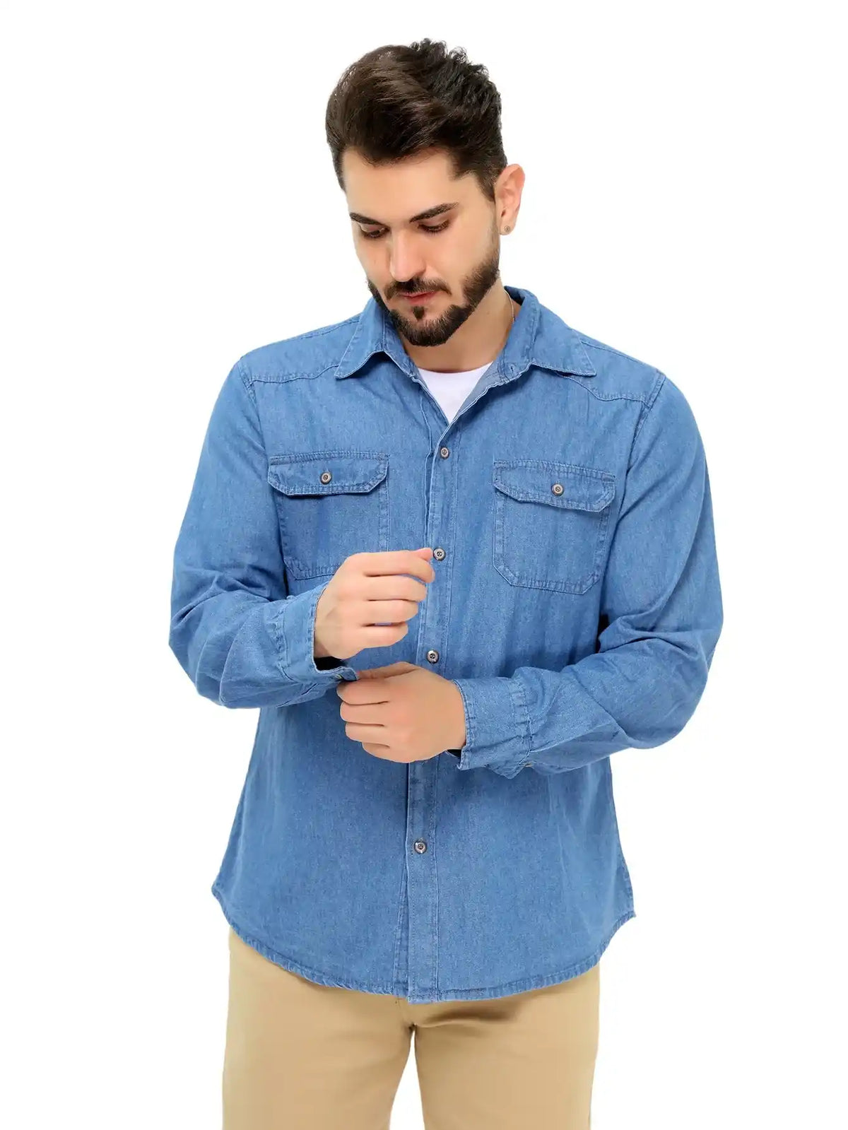 Jaqueta Jeans Masculino Manga Comprida Clean Loja Viego jaqueta jeans masculino Jaqueta Jeans Masculino Manga Comprida Clean jaqueta masculina jaqueta masculina jeans jaquetas jeans jeans jaqueta