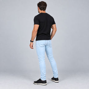 Kit 2 Calças Jeans Masculinas Slim Fit com Elastano Viego