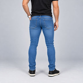 Kit 2 Calças Jeans Masculinas Slim Fit com Elastano Viego