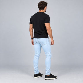 Kit 2 Calças Jeans Masculinas Slim Fit com Elastano Viego