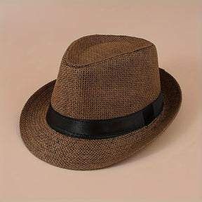 Kit 2 Chapéu Panamá Masculino Trilby Loja Viego chapeu de panama chapeu panamá Chapéu Masculino Chapéu Panamá Branco Clássico chapéu panamá original Kit 2 Chapéu Panamá Masculino Trilby panamá chapéu