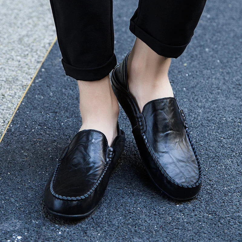 Mocassim Masculino Casual de Couro Driver Urbano Loja Viego mocassim mocassim masculino mocassim masculino couro mocassim masculino democrata Mocassim Masculino Preto Sola Alta Tratorado Loafer sapato masculino estiloso sapato mocassim de couro masculino Sapato Mocassim Masculino sapato mocassim masculino social sapato sola alta masculino