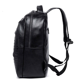 Mochila Masculina Couro de Crocodilo Genuíno Loja Viego mochila de couro mochila de couro masculino mochila executiva mochila masculina Mochila Masculina Couro de Crocodilo Genuíno