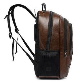 Mochila Masculina Executiva Resistente Espaçosa Carbon loja viego mochila mochila de couro mochila de couro masculino mochila masculina Mochila Masculina Executiva Resistente Espaçosa Carbon Mochila Masculina Reforçada Notebook mochila notebook