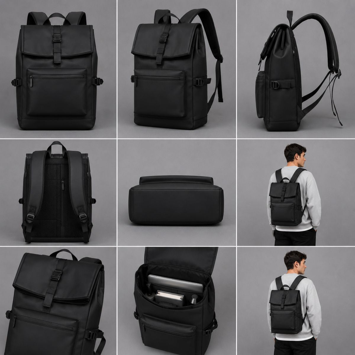 Mochila Masculina Impermeável Reforçada Urban Pack Loja Viego
