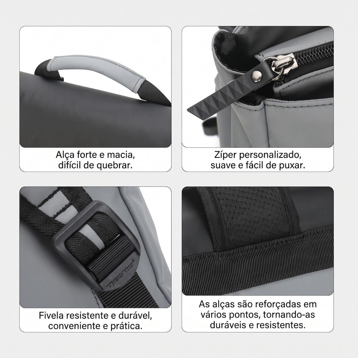 Mochila Masculina para Notebook Estilo Coreano Viego