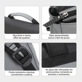 Mochila Masculina para Notebook Estilo Coreano Viego