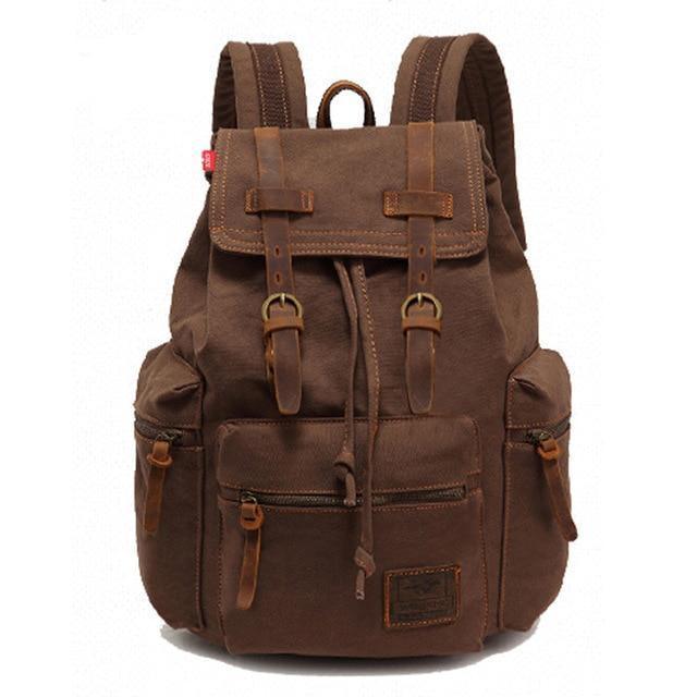 Mochila de Lona Estilo Retrô Rambler Marrom Loja Viego mochila de lona Mochila de Lona Estilo Retrô Rambler mochila de lona para notebook mochila lona mochila masculina mochila masculina de lona mochila masculina vintage mochila vintage mochilas de lona