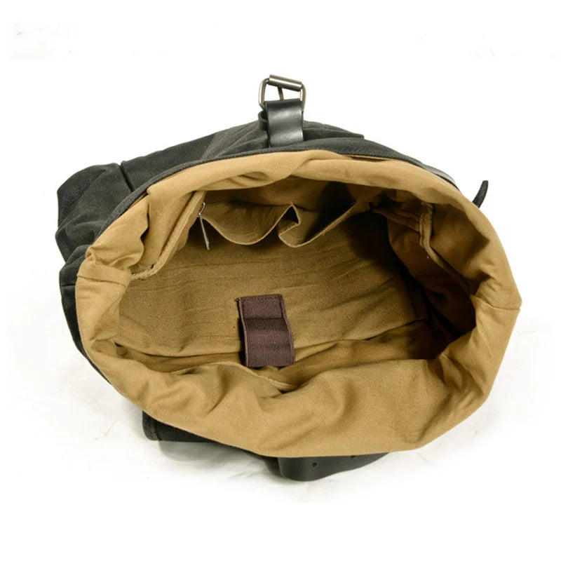 Mochila de Lona Masculina Vintage Explorer Loja Viego mochila de lona Mochila de Lona Masculina Vintage Explorer mochila lona mochila masculina mochila masculina de lona Mochila Masculina De Lona Encerada E Couro Impermeável mochila masculina vintage mochila vintage