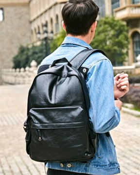 Mochila De Couro Masculino À Prova d'água Loja Viego mochila mochila couro mochila couro masculina mochila de couro mochila de couro legítimo mochila de couro masculino mochila masculina