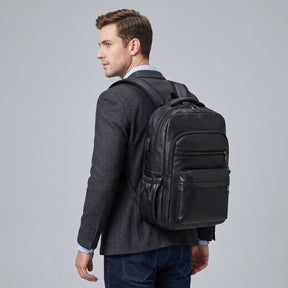 Mochila De Couro Masculino À Prova d'água Loja Viego