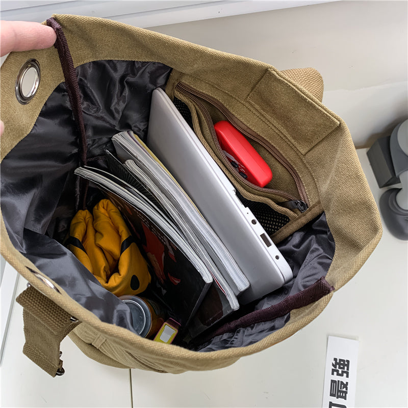 Mochila De Lona Grande Estilo Duffle Loja Viego mochila de lona Mochila De Lona Grande Estilo Duffle mochila de lona reforçada mochila em lona reforçada mochila lona mochila lona reforçada mochila masculina mochila masculina de lona mochila vintage