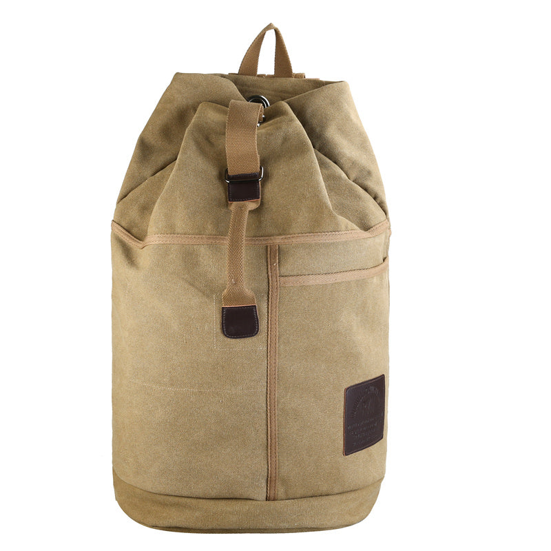 Mochila De Lona Grande Estilo Duffle Bege Loja Viego mochila de lona Mochila De Lona Grande Estilo Duffle mochila de lona reforçada mochila em lona reforçada mochila lona mochila lona reforçada mochila masculina mochila masculina de lona mochila vintage