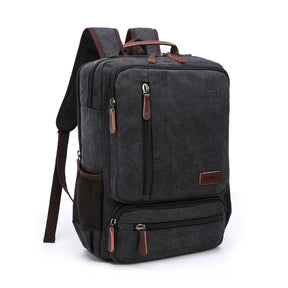 Mochila Masculina de Lona Para Notebook 15.6 - Ralph Preto Loja Viego mochila mochila de lona mochila de lona masculina mochila em lona reforcada mochila lona impermeavel mochila masculina Mochila Masculina de Lona Para Notebook 15.6 - Ralph mochila para homem mochila para laptop Mochila para Notebook mochila para notebook impermeavel mochila para notebook masculina