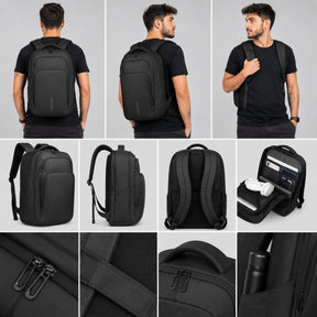 Mochila Notebook 15,6" Executiva Modelo Black Flag