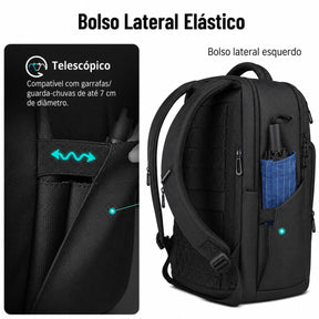 Mochila Notebook 15,6" Executiva Modelo Black Flag