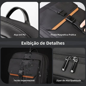 Mochila Notebook 15,6" Executiva Modelo HK Black