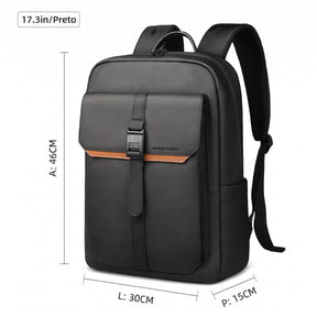 Mochila Notebook 15,6" Executiva Modelo HK Black