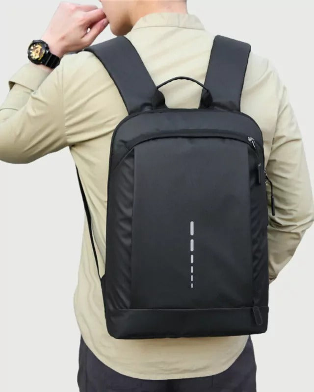 Mochila Para Notebook Modelo Slim Black loja viego mochila mochila masculina mochila notebook Mochila notebook 15.6 polegadas mochila notebook masculina mochila para homem Mochila para Notebook mochila para notebook impermeavel mochila para notebook masculina Mochila Para Notebook Modelo Slim Black