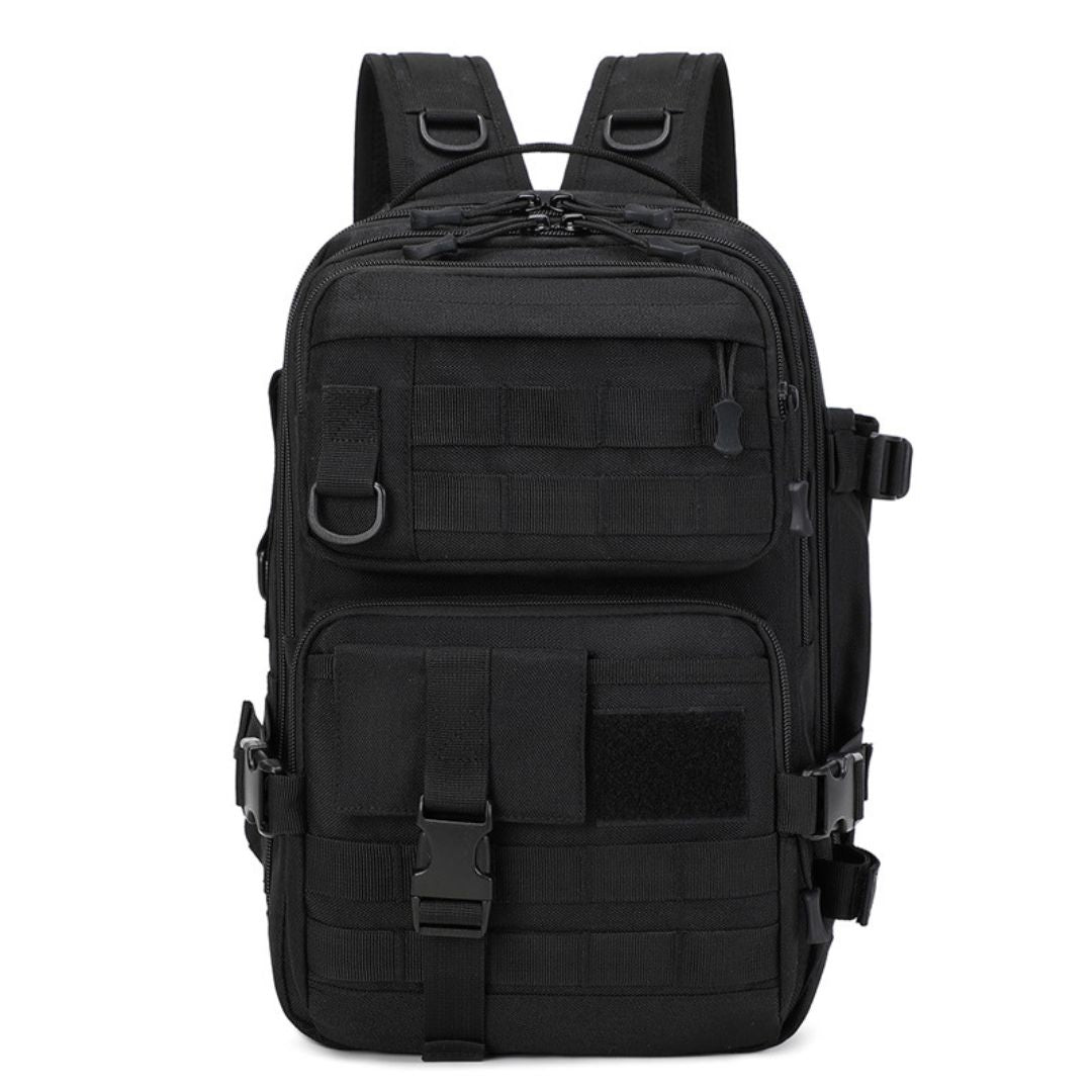 Mochila Tática Militar Assault Black Preto Loja Viego Mochila militar mochila militar masculina Mochila para airsoft Mochila para trilha Mochila tática Mochila Tática Militar Assault Black