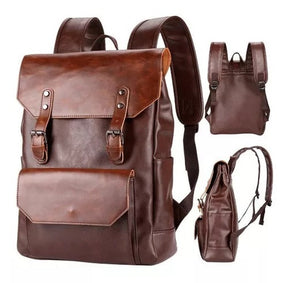 Mochila de Couro Retrô Modelo Venture Loja Viego mochila de couro mochila de couro masculino Mochila de Couro retrô Mochila de Couro Retrô Modelo Venture mochila executiva mochila masculina mochila retrô