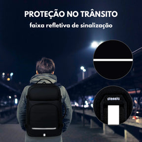 Mochila Para Notebook USB Modelo Infinity Black loja viego mochila mochila Expansível mochila masculina mochila notebook Mochila notebook 15.6 polegadas mochila notebook masculina mochila para homem Mochila para Notebook mochila para notebook impermeavel mochila para notebook masculina Mochila Para Notebook USB Modelo Infinity Black