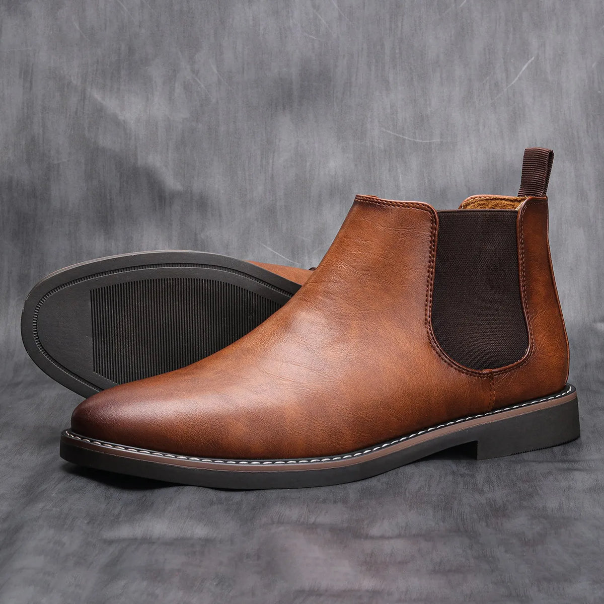 Bota Masculina Chelsea de Couro Loja Viego Bota chelsea bota masculina Bota Masculina Chelsea de Couro bota masculina couro