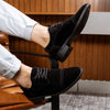 Sapato Masculino Social Preto de Camurça Chris