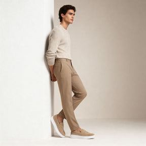 Sapato Mocassim Masculino Loafer Areia Viego