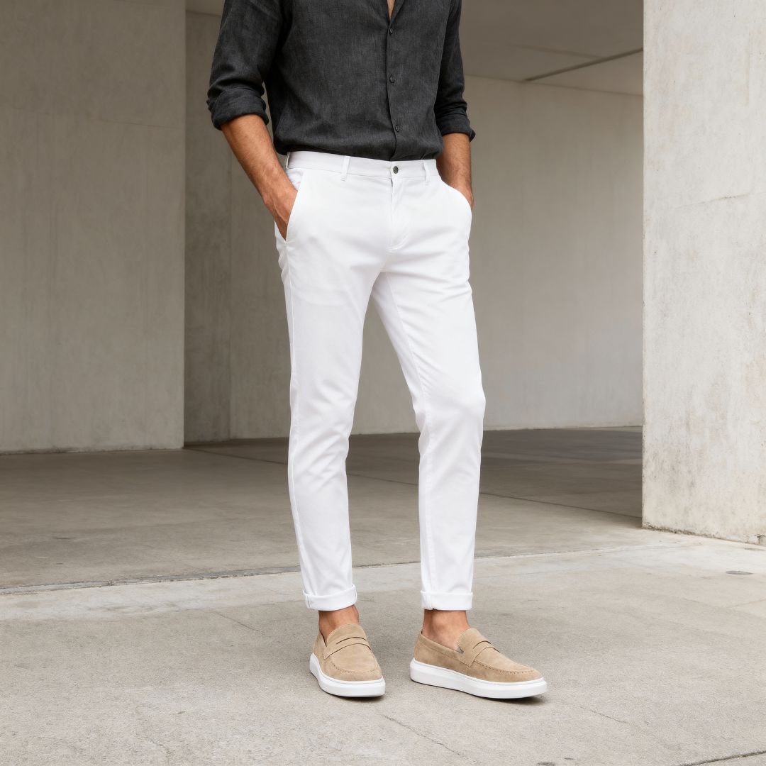 Sapato Mocassim Masculino Loafer Areia Viego